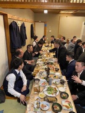 安全祈願・新年会